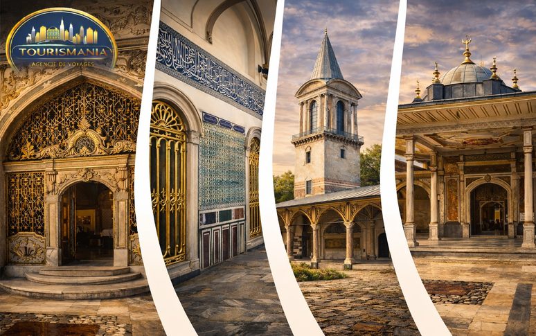 Cour int&eacute;rieure du Palais de Topkapi &agrave; Istanbul &ndash; voyage en Turquie